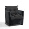 Best Wool Outdoor Loungekissen 2er Set für Rattan Produktbild-Vorschau 1