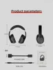 Product parameters and accessories for headphones. Produktbild-Vorschau