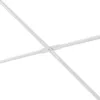 Two white metal poles crossing each other, connected by a screw. Produktbild-Vorschau