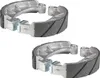 Bremsbacken Set vorne & hinten geschlitzt Sport für Simson Produktbild-Vorschau 1