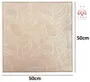 A square panel with a textured, abstract pattern of curved lines is shown against a white background. Text and a logo are present on the right side, and dimensions are indicated below. Anteprima dell’immagine prodotto