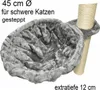 Liegemulde XL extratief grau Ø 45 cm Produktbild-Vorschau 6