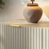 Sideboard 'Nand' mit 3 Türen 120 x 40 x 76 cm Sandfarben Produktbild-Vorschau 6