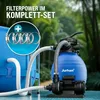 Sandfilteranlage für Pool AQUA 10 200 l/h, blau Produktbild-Vorschau 5