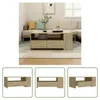 The Living Store Couchtisch Sonoma-Eiche 102x55x42 cm Produktbild-Vorschau 1