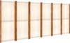 Parawan 6-Panelowy, Kremowy, 420 X 180 Cm Lumarko! Podgląd zdjęcia produktu 9