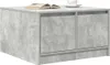 vidaXL Salontafel met lades, betonkleur, 70,5 x 70 x 40 cm Productafbeelding-voorbeeld 4
