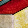 Tapis de salon court vintage fait main avec contours 3D Voir les images du produit 4