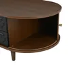 Wohnzimmer-Couchtisch,100 x 50 x 36 cm,kaffeetisch mit zwei Produktbild-Vorschau 15