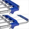 Relaxdays Portemanteau extensible Pliable Acier inoxydable Voir les images du produit 8