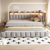 Cama tapizada Merax, sofá cama de 90x200 cm con cama Vista previa de la imagen del producto 4