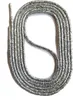SNORS Glitzer Schnürsenkel rund - SILBER - 3mm - 90cm Produktbild-Vorschau 1