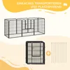 PawHut – ohrádka pro štěňata, individuálně přizpůsobitelná, Náhled obrázku produktu 6