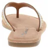 Tamaris Damen Pantolette Leder Zehentrenner Strassstein Produktbild-Vorschau 11