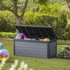 KETER Boîte de rangement Cortina 570 L Gris/Antracite Voir les images du produit 3