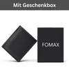 FOMAX Mini Herren Geldbörse aus echtem Leder mit RFID Produktbild-Vorschau 5
