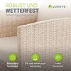 Juskys Polyrattan Gartenmöbel Sitzgruppe Turin Set 6 teilig Produktbild-Vorschau 3