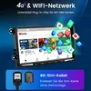 6+128G Android 15 Carplay Autoradio GPS Navi WIFI 4G BT Produktbild-Vorschau 12