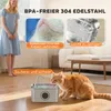 Fontaine à eau pour chat PawHut 3,2 L avec pompe et filtre Voir les images du produit 4