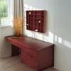 Woodweaver | Schmuckregal Holz Bordeaux – 28 Fächer Produktbild-Vorschau 12