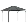 Pavillon mit Dach 3x3 m Anthrazit Produktbild-Vorschau 1