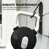 Set di 4 supporti da parete per biciclette verticali con Anteprima dell’immagine prodotto 3