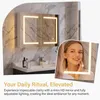 INONEFT, specchio da bagno con illuminazione a LED touch, 3 Anteprima dell’immagine prodotto 5