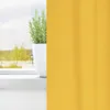 vidaXL Zatemňujúce závesy s krúžkami 2 ks horčicovo žltá Náhľad obrázku produktu 3