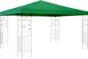 Ersatzdach für Pavillon 3x3m Grün Ersatzbezug Pavillondach Produktbild-Vorschau 1
