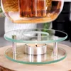 Soucoupe verre/métal pour bougie à chauffe-plat (non Voir les images du produit 4