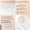 Floranica Clôture décorative bois 100 x 40 cm, Blanc – bord Voir les images du produit 3