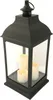XXL Deko Laterne 60 cm mit 3 LED Kerzen flackernd Timer Produktbild-Vorschau 6