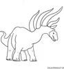 Libro da colorare a tema dinosauri Anteprima dell’immagine prodotto 3