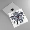 Wanduhr - Quadrat - Glasuhr - Eleganz fantasie gotisch Produktbild-Vorschau 2