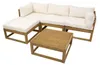 Loungeset 4 -Sitzer bestehend aus: Sessel, Hocker, Tisch Produktbild-Vorschau 2