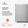 Klarstein Mini lednice, 45 l, malá, tichá lednice do Náhled obrázku produktu 6