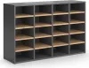 Schuhschrank Vicco Lysander Goldkraft Eiche 104 x 65.5 cm, Produktbild-Vorschau 1