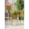 Nowoczesny Kwietnik Stojak Zňāotym 70 Cm Glam Podgląd zdjęcia produktu 9