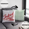 Trendation - Inked Tattoos Deko-Kissen mit Füllung 40x40 Produktbild-Vorschau 2