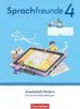 Sprachfreunde 4. Schuljahr. Arbeitsheft Fördern - Östliche Náhľad obrázku produktu 1