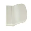 A single gray balcony door pull handle is shown against a white background. Produktbild-Vorschau