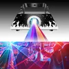 3D RGB laserové světlo s dálkovým ovládáním, vícebarevný Náhled obrázku produktu 6