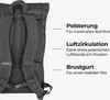Roll-Top Fahrrad-Tasche 30l - Wasserfeste und sehr Produktbild-Vorschau 5