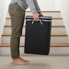 Panier à linge Relaxdays avec couvercle, 2 compartiments, Voir les images du produit 3