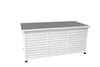 Kissenbox 132x66x61 cm Weiß Vintage Tannenholz Stahl Produktbild-Vorschau 1