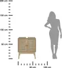 HowHomely | Waschbeckenunterschrank -  70 x 60 cm - Produktbild-Vorschau 5