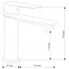 Mexen Royo R05 Badewannenset, Gold - 72203R05-50 Produktbild-Vorschau 2