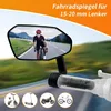 Fietsspiegel, stuurspiegel, echtglas, inklapbaar, voor Productafbeelding-voorbeeld 8