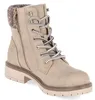 Jane Klain Damen Schnürboots Braun Textil & Synthetik Produktbild-Vorschau 5