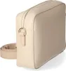 A close-up, side view of a beige handbag. Anteprima dell’immagine prodotto